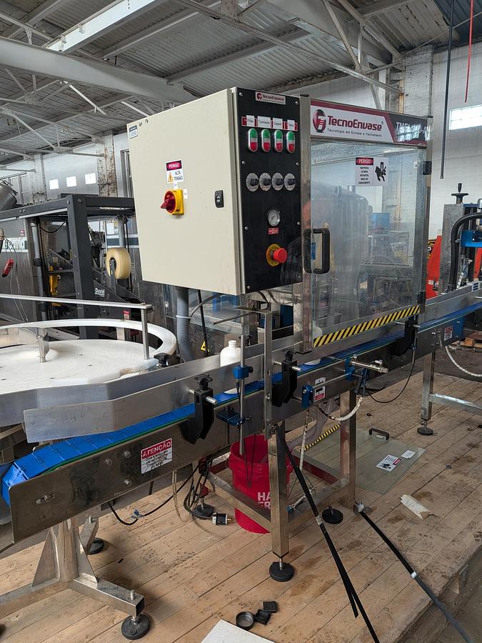 Used TechnoEnvase Twin piston filling line