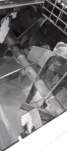 Used 145 Cuft Stainless Paddle Blender with Mezzanine