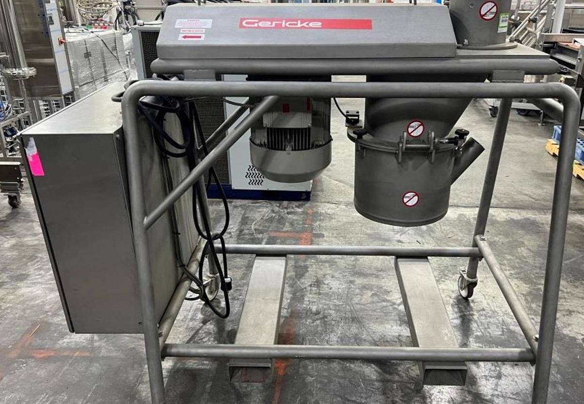 Used 2009 Gericke GCN 300 Comil size reduction mill