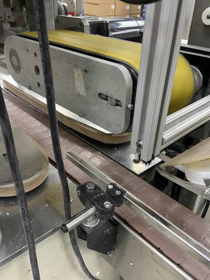 Used Kaps All model A capper with Waterfall Feeder for large caps A