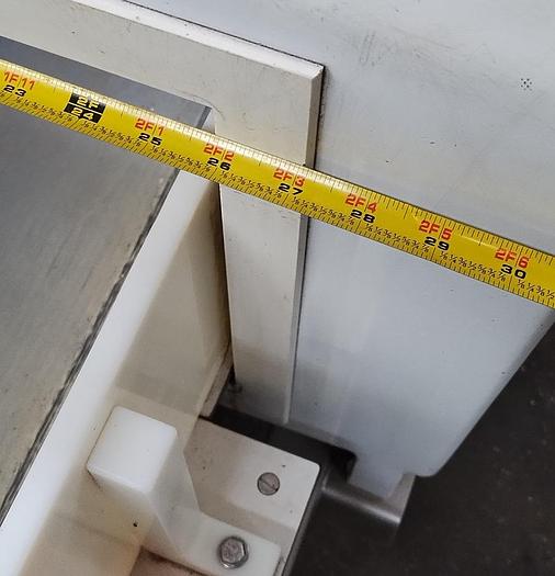 Used Safeline Metal Detector  11 x 26 " aperture