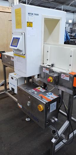 Used Safeline Metal Detector 12 x 23 " aperature