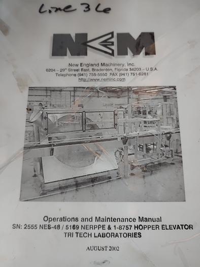 Used NEM New England Machinery  Pump sorter and inserter