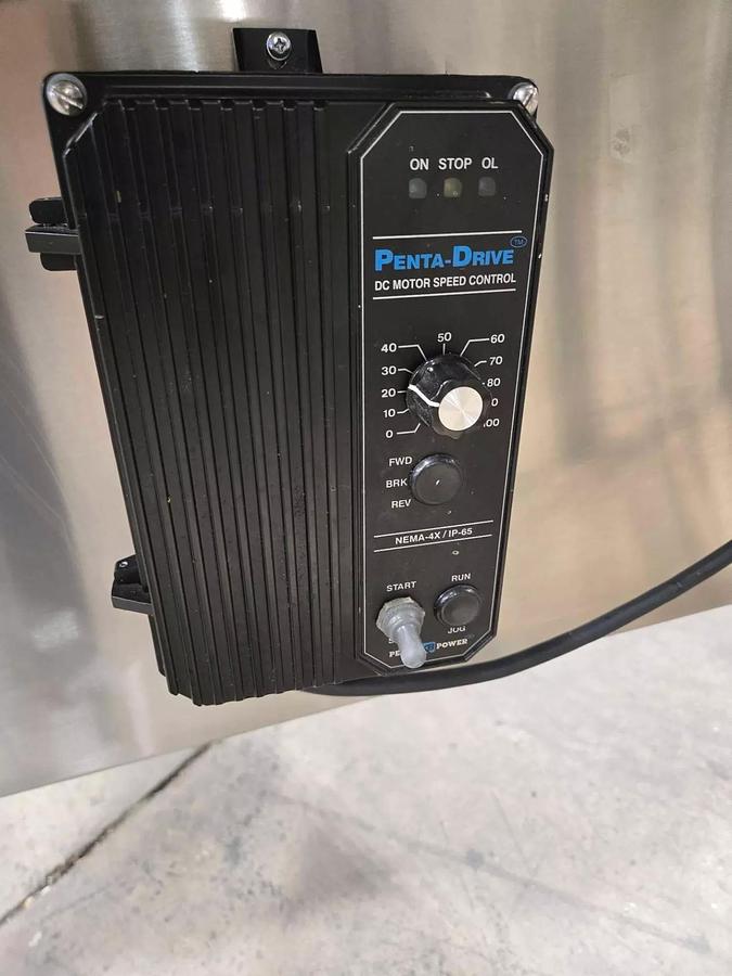 Used Used E-PAK 40” Stainless Steel Accumulating Table