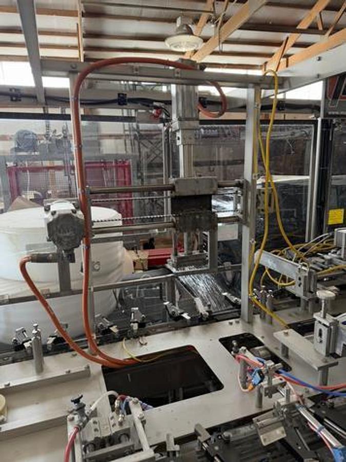 Used Massman Sanitary Pre-Made (premade) pouch packaging machine.