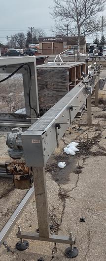 Used Inline Filling Systems capper with Waterfall feeder