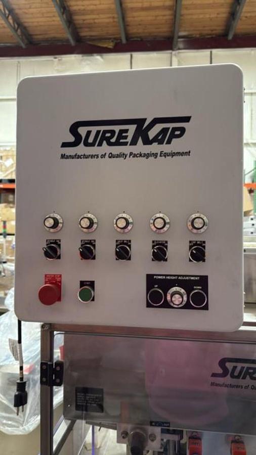 Used SureKap Model SK8000-BF6-70 Automatic Spindle Capper