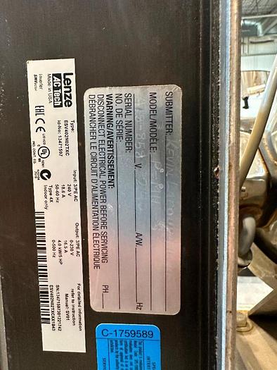 Used Corenco M6E Disintegrator Mill SS