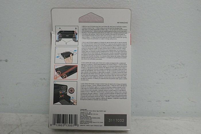 Used Canon PGI-29C Cyan Lucia Ink Cartridge for PIXMA PRO-1 Printer 13803130072