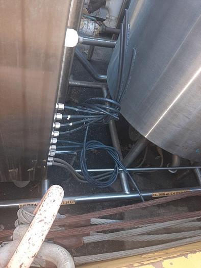 Used CIP, 2-Tank, 200 Gallon, 316L S/st, ESC, Heat Exchanger, #S744096