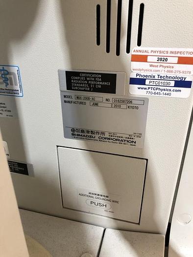 Used 2010 Shimadzu MobileArt Evolution (Analog)