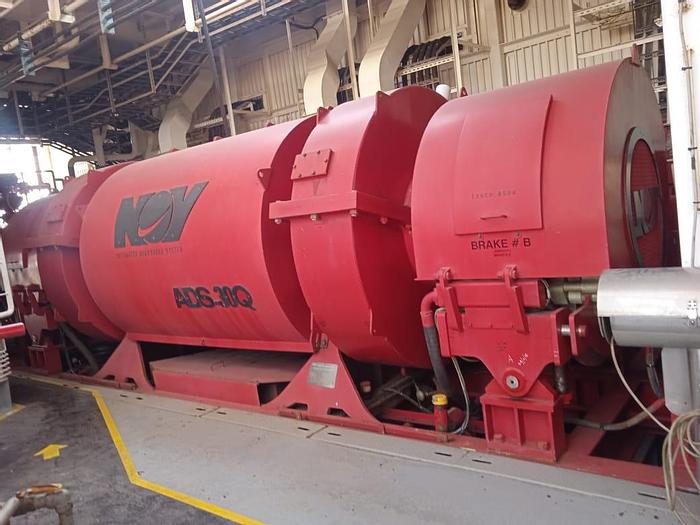 Used National Oilwell Varco NOV ADS-30Q Drawworks with 4 x 1150 HP motors