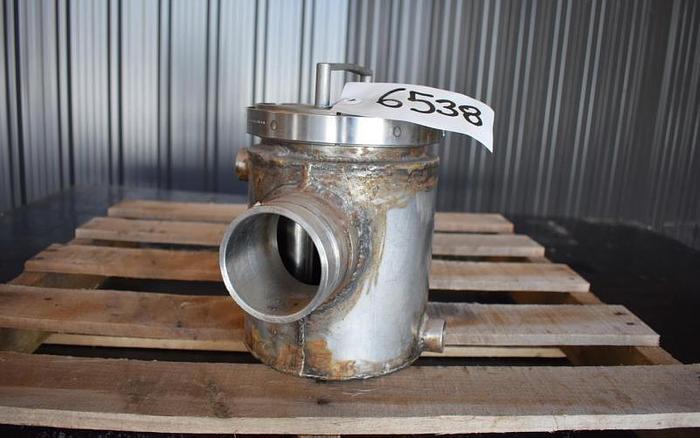 D'occasion USED 3" ERIEZ MAGNETICS JACKETED MAGNET TRAP, STAINLESS STEEL