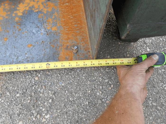 Used PORTABLE DUMPER ON CASTERS