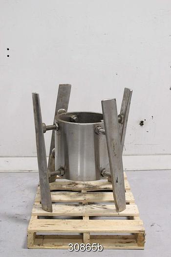 Used Black Clawson P30 Pressure Screen 4-Foil Rotor #30865