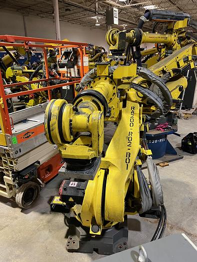 Used FANUC R2000iB/210F WITH R30iA CONTROLLER, CLEANED AND TESTED