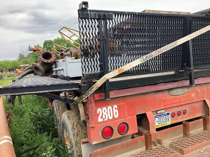 Used 2000 Fontaine HFTW-5-10045FK Flatbed Trailer