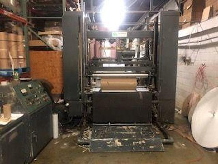 Used 60" WIDE WEBCO TWO DRUM WINDER