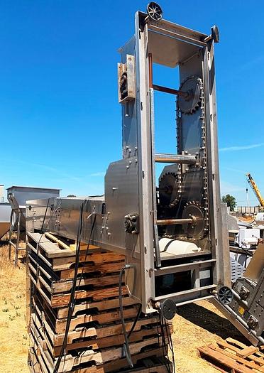 Used Elevator, Bucket, 10', All Fill, S/st, Z-frame #C743928