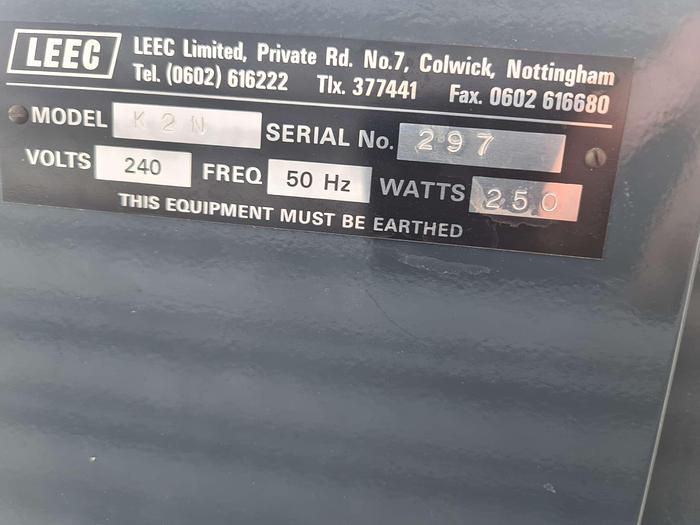 Used LEEC K2N Compact Incubator