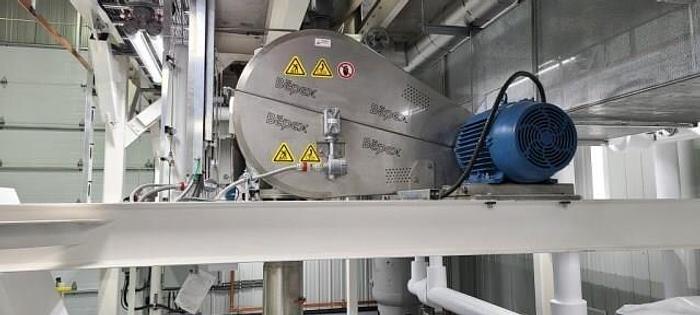 Unused Dryer, Paddle, Bepex, Model SJS-16-10, 304 Stainless Steel, Air Cooled Chiller #A744808