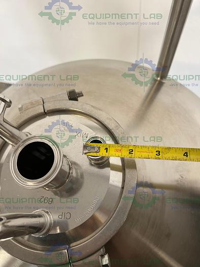 Used Precision 200 Liter Stainless Steel Process / Pressure Vessel 100 PSI