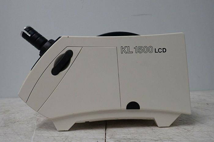 Used Leica Schott KL 1500 LCD Fiber Optics Microscope Illuminator