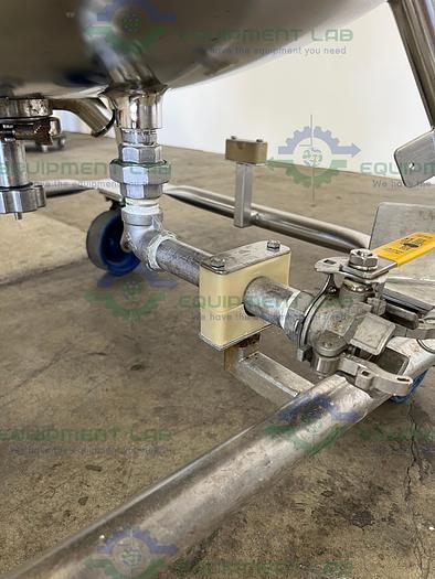 Used DCI  300 Liter Stainless Steel Jacketed Reactor  Mixing Tank w/  PharMix Agitator