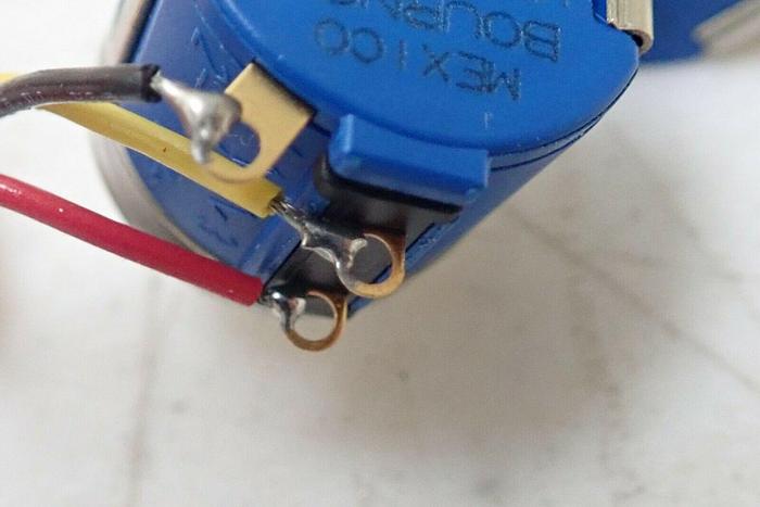 Used Lot of 2 Bourns 3541H-472-103 Caliper Life Sciences 44895/4 Potentiometers