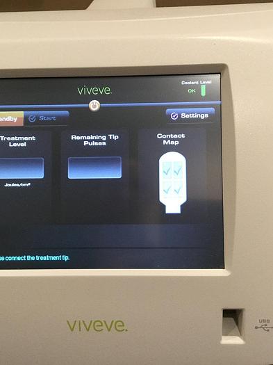 Used 2017 Viveve Model S console Vaginal rejuvenation & Stress Urinary Incontinence