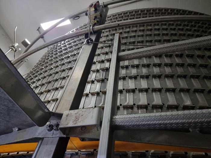 Used FRIGOSCANDIA GYROCOMPACT GCM76-10-29-10 EW CCR SPIRAL FREEZER