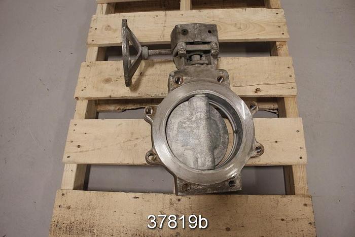 Used Xomox 8" Hand Operated Butterfly Valve #37819