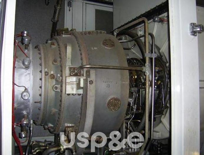 Used 4.2 MW 1995 Used Siemens SGT100 Natural Gas Turbine Generator Sets