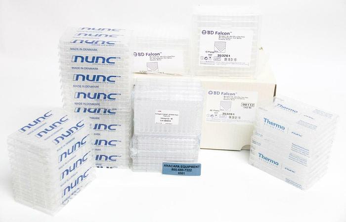 BD Falcon Thermo Scientific Nunc Zen Bio Microplates 96-Well LOT OF 95 (6501)