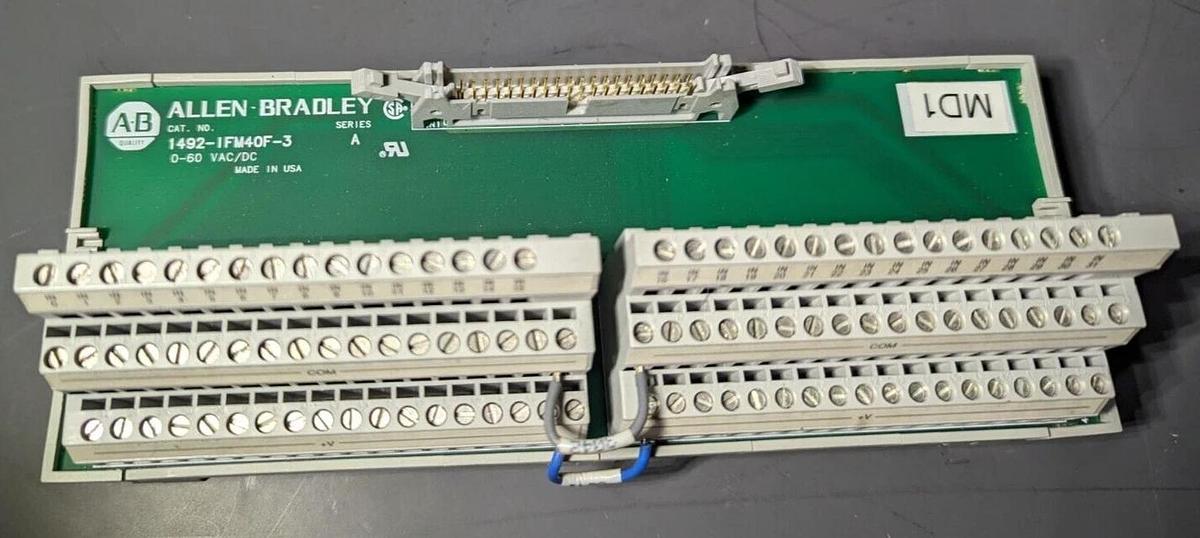 Used Allen Bradley 1492-IFM40F-3  serie A  Interface Module