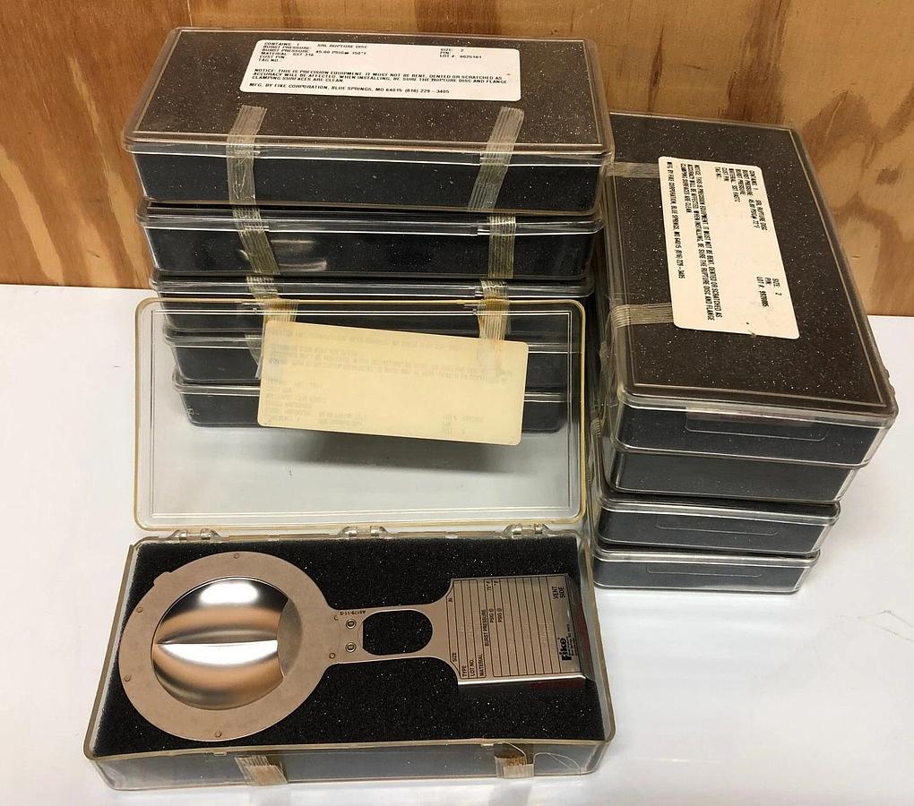 Fike 2" SRL Rupture Disc  45 PSIG @ 72 °F,  316 HASTC