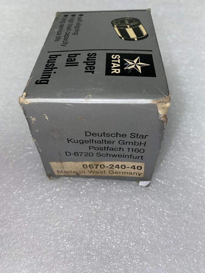 Star 067-040 Super Ball Blushing Linear Bearing