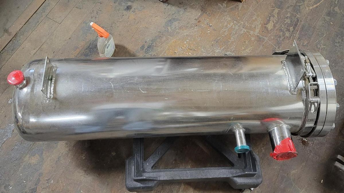 Used Mueller Stainless Steel Heat Exchanger