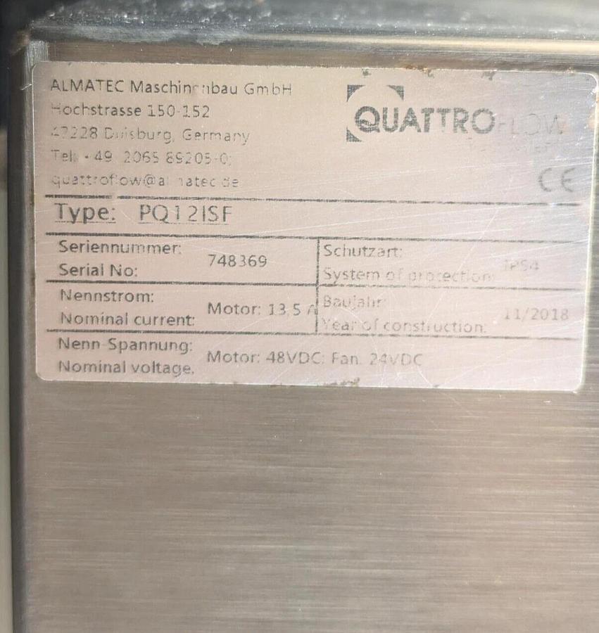 Used 2018  Quattroflow QF1200SU Single-Use Diaphragm Pump, QF1200-SU