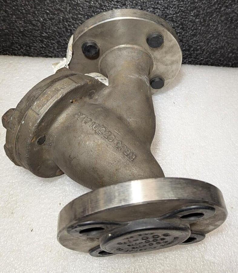 Hayward  1-1/2" Flanged 316 Stainless Steel Y-Strainer, CF8M