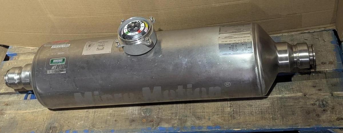 Used Micro Motion T150F624SCAAEZZZZ  Mass flow sensor 1 1/2"