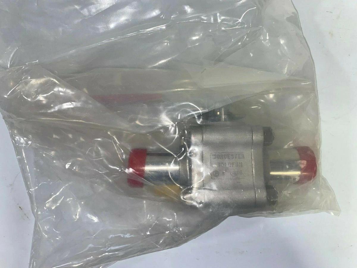 Used Flowserve Worcester Controls 1-1/2'' Ball valve PWK4466RTXBO Butt Weld 400F