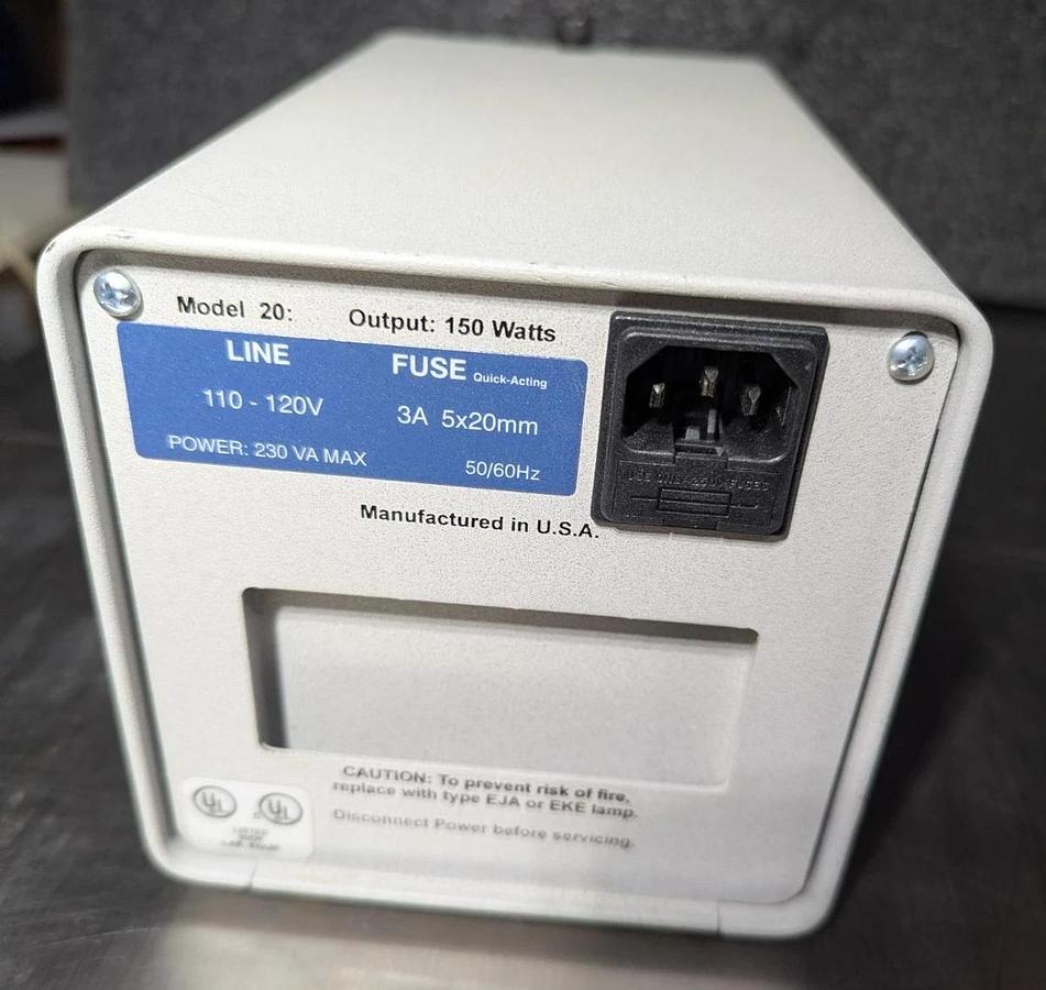 Used LJStar LJ20 Fiber Optic Illuminator 150 Watts