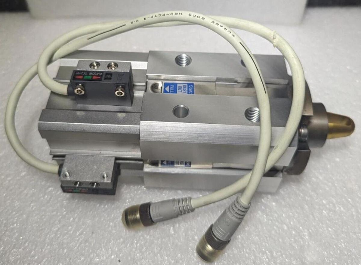 SMC CKQ50-15B-DC109051  Pneumatic Pin Clamp Cylinder