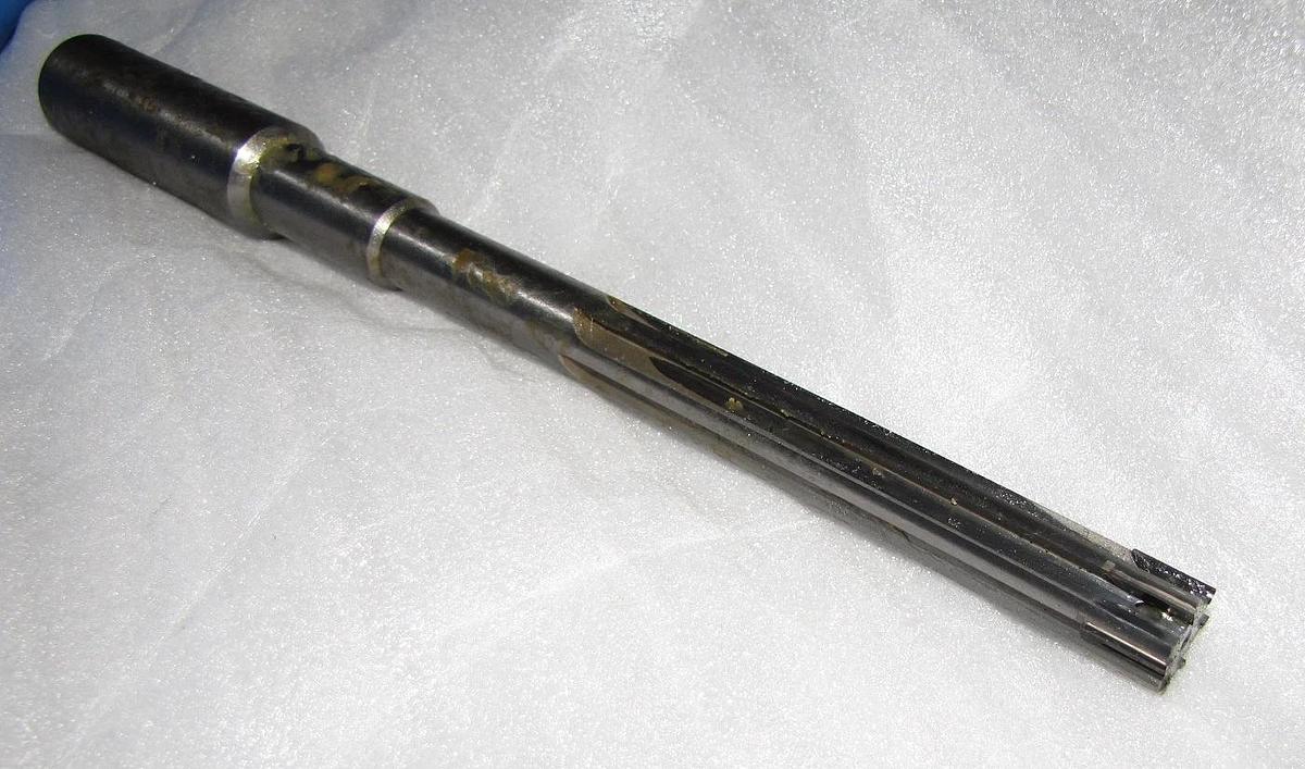 Mapal PCD/Diamond tipped straight ream-drill 13.3mm,  20mm shank w/coolant