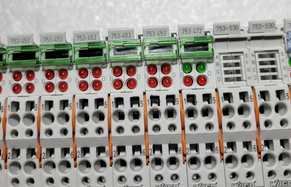 Used WAGO 750-315 Fieldbus Coupler MODBUS RTU with many modules
