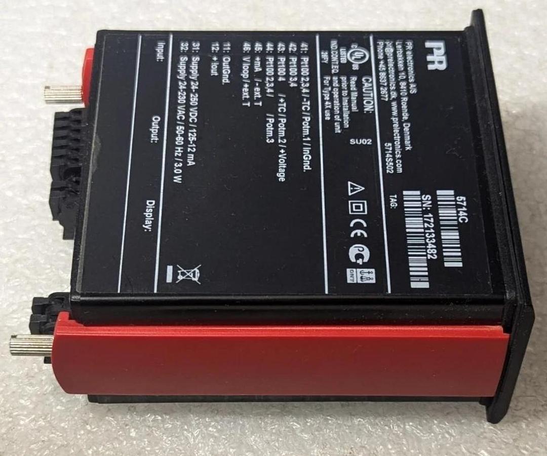 Used PR Electronics  5714C  Programmable LED Indicator