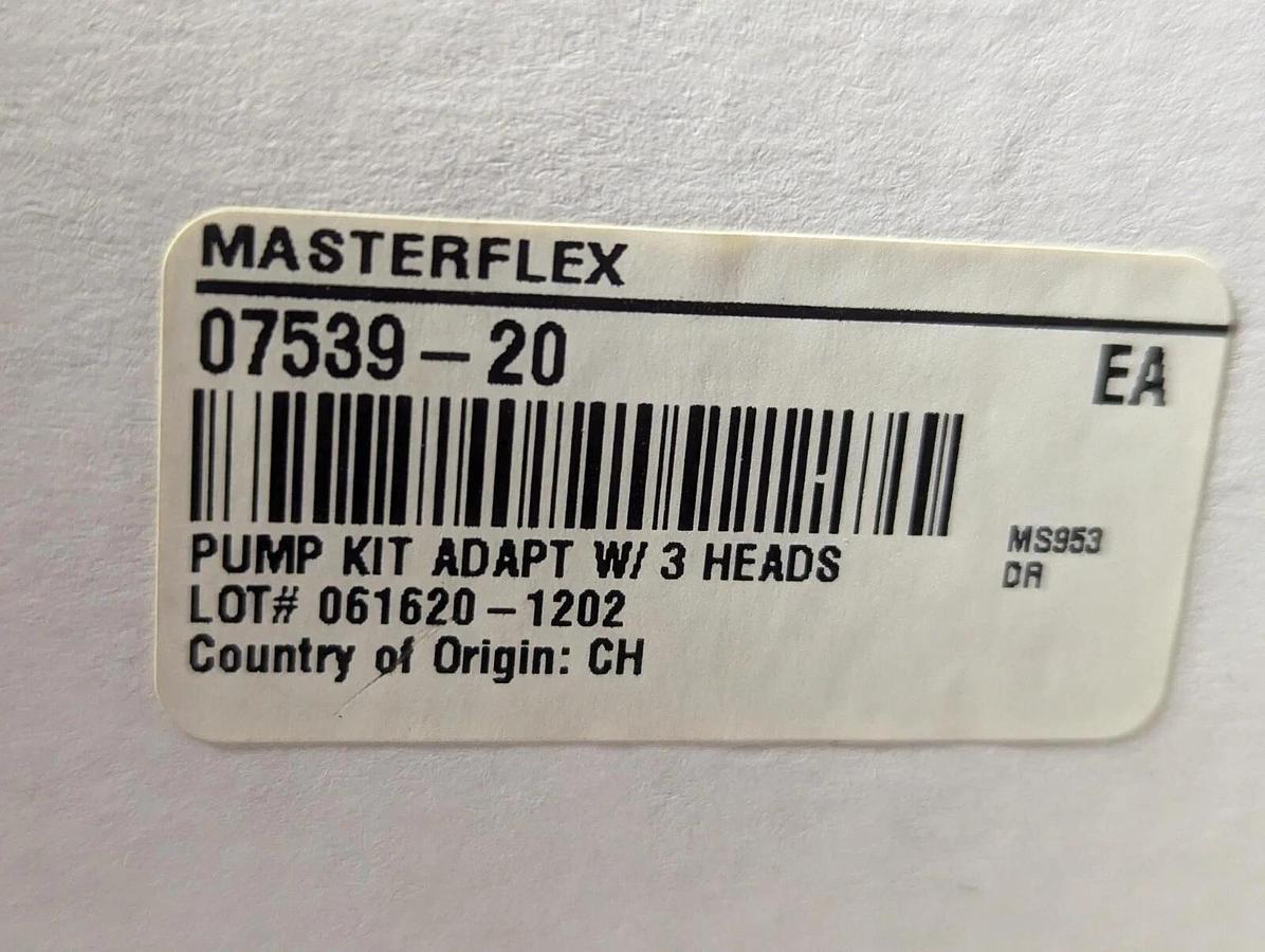 Masterflex   Cole-Parmer 07539-20 Pump Kit Adapt w/ 3 heads