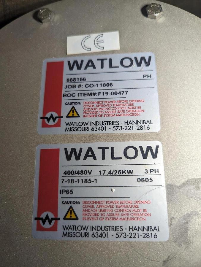 Watlow 888156 PH  Heating Elements & Immersion Heater Supplies 400/480v  3PH