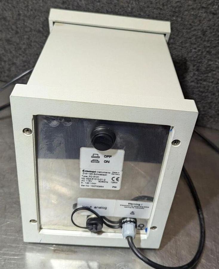 Used Heidolph Peristaltic Pump Drive  5101  Single-Channel Pump Head SP